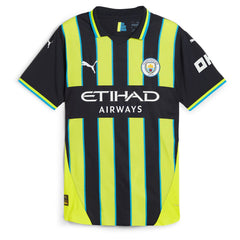 Manchester City 2024/25 Away Jersey Discount - Black 