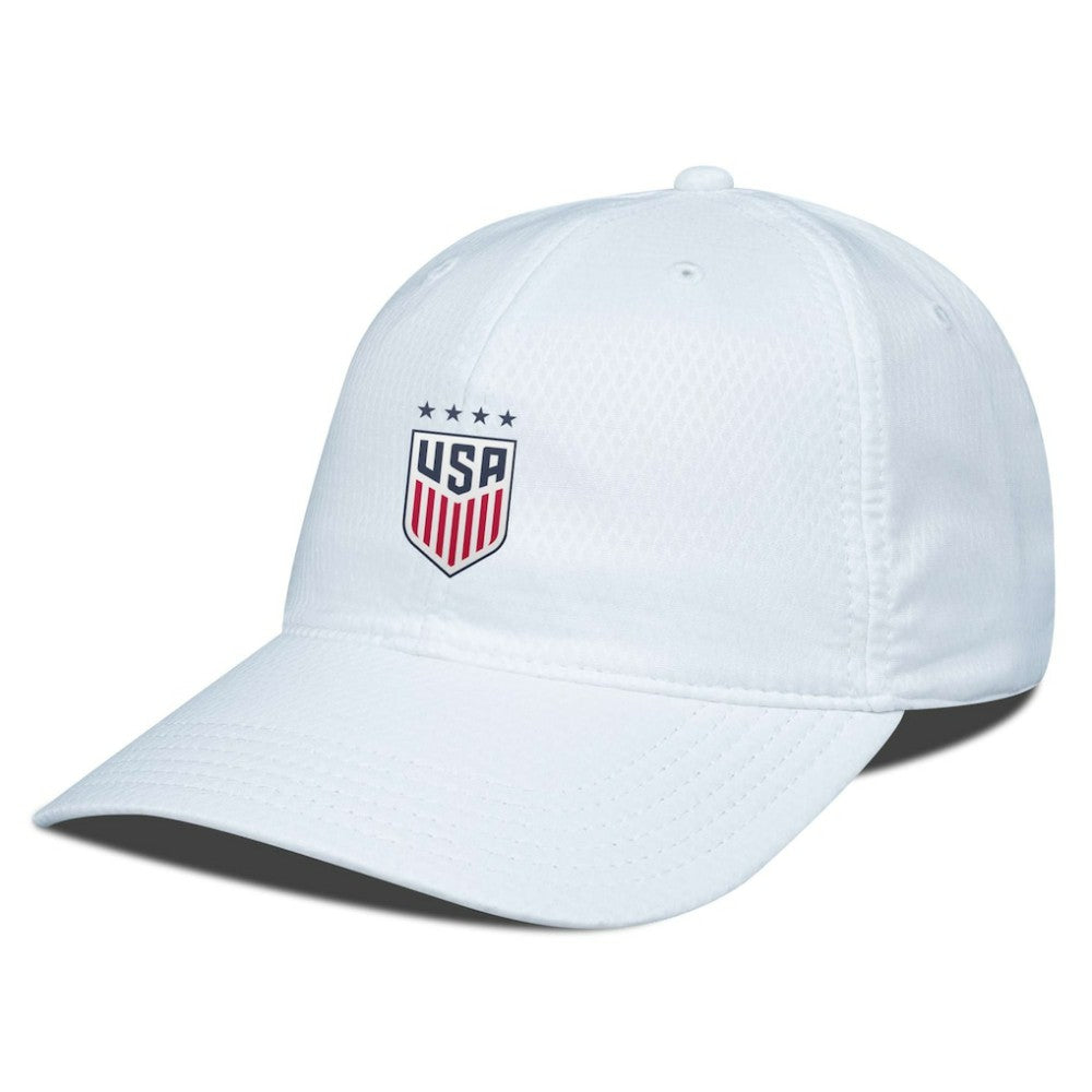 USWNT Levelwear Matrix Insignia Core Adjustable Hat on sale - White 
