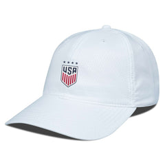 USWNT Levelwear Matrix Insignia Core Adjustable Hat on sale - White 