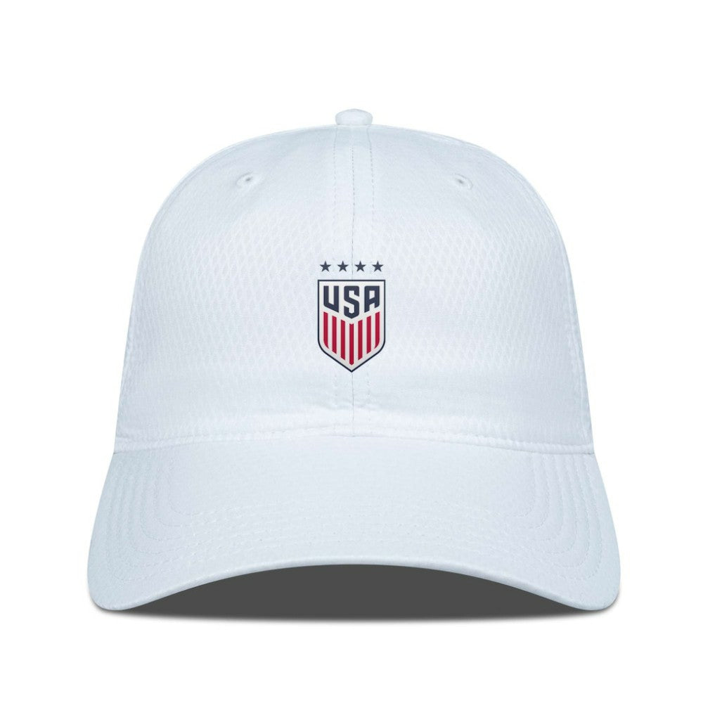USWNT Levelwear Matrix Insignia Core Adjustable Hat on sale - White 