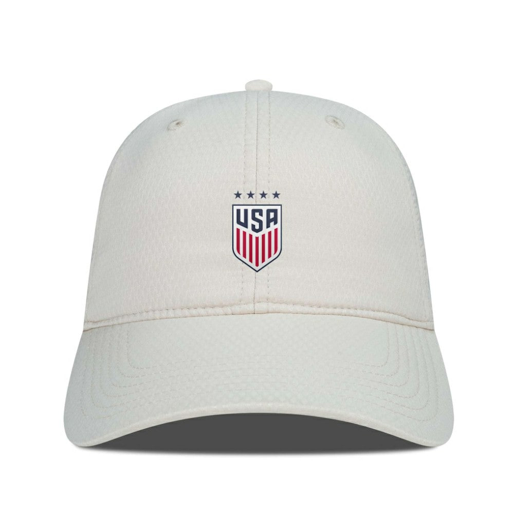 USWNT Levelwear Matrix Insignia Core Adjustable Hat on sale - Khaki 