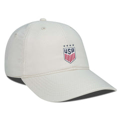 USWNT Levelwear Matrix Insignia Core Adjustable Hat on sale - Khaki 