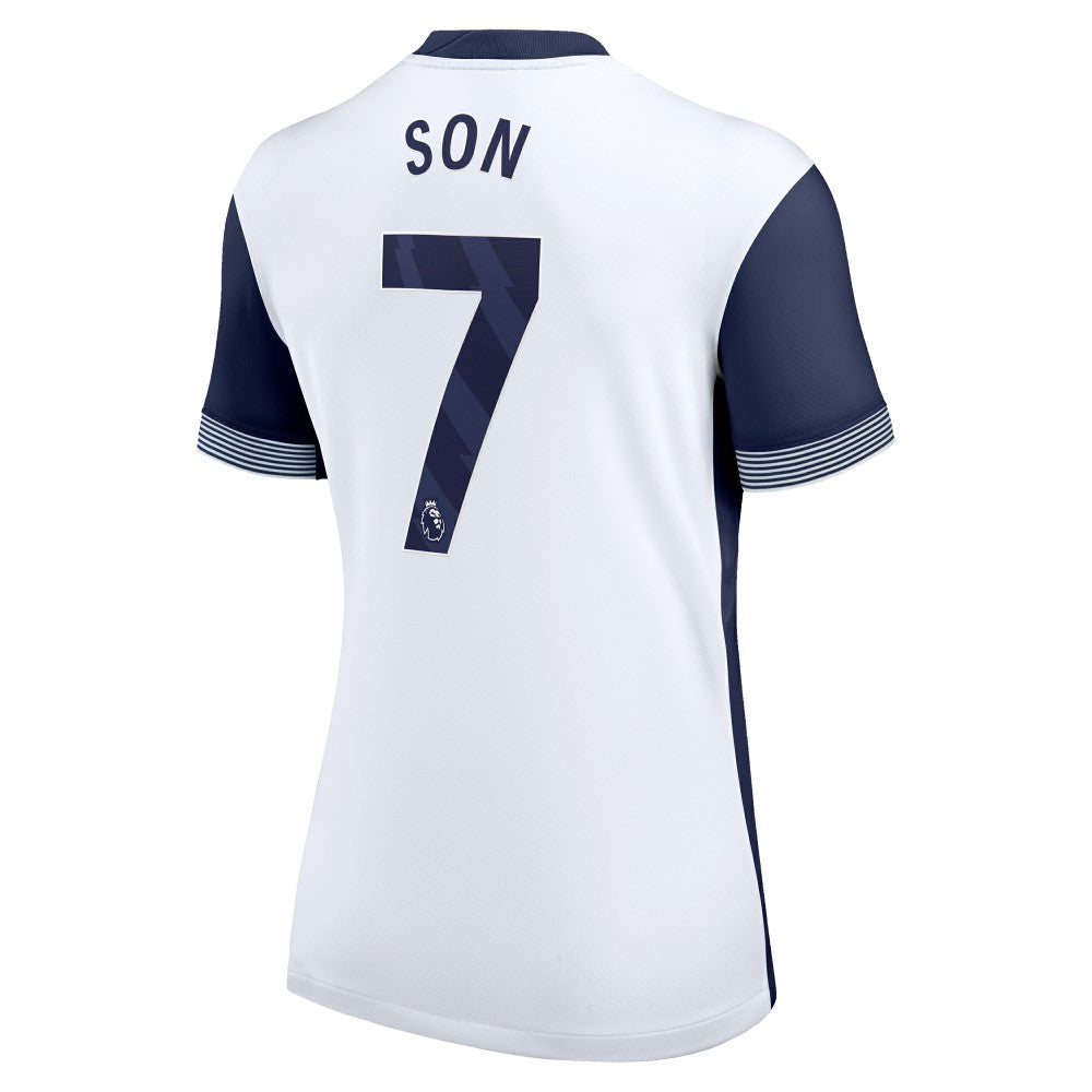 Son Heung-Min Tottenham Hotspur Women's 2024/25 Home Replica Player Jersey Sale - White 