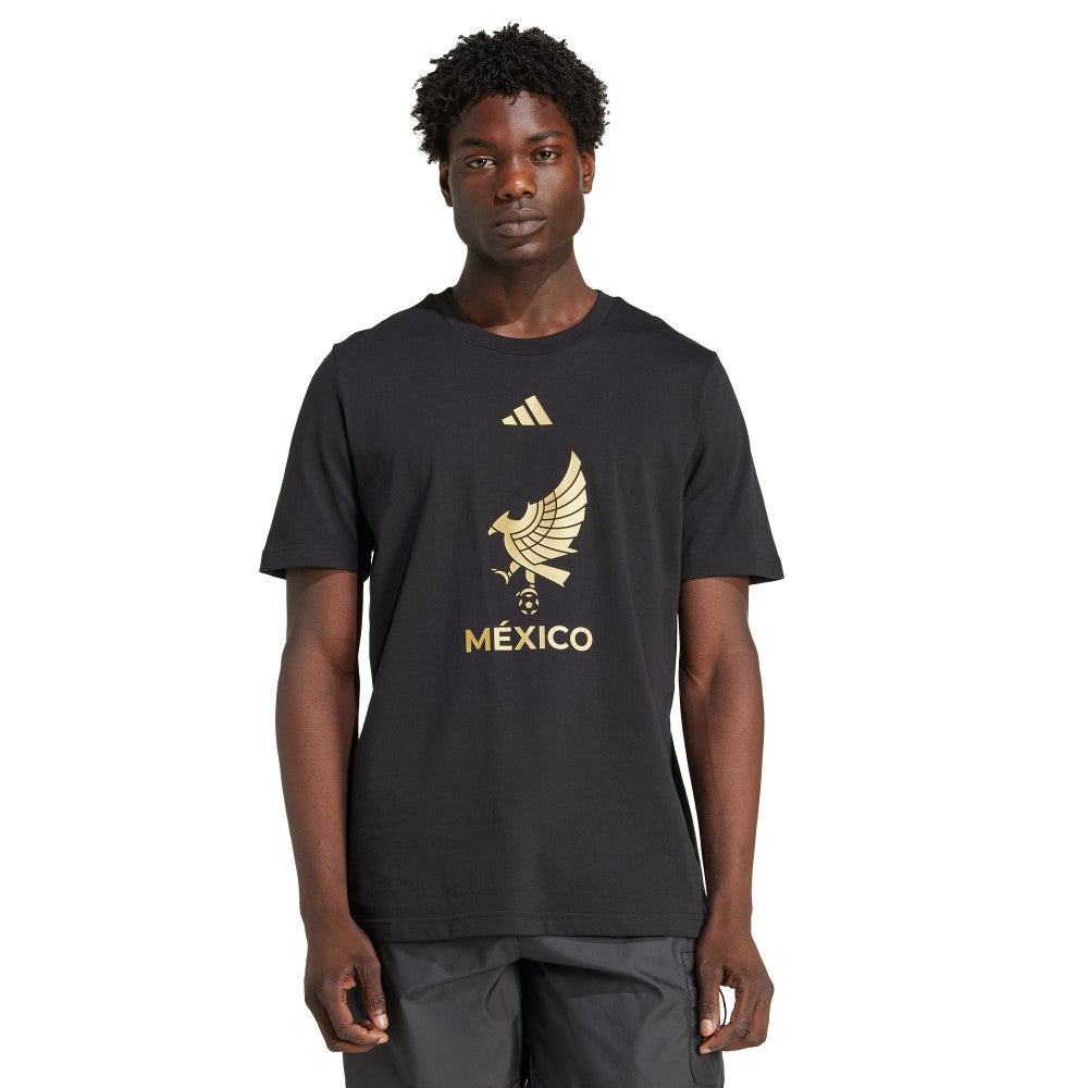 Mexico National Team 2025 Third Jersey DNA Graphic T-Shirt for sale - Black 
