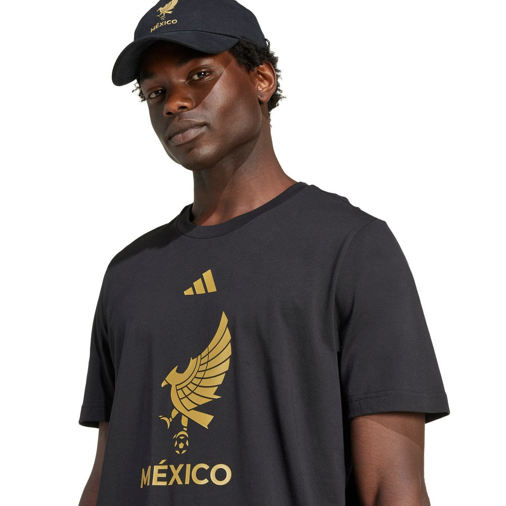 Mexico National Team 2025 Third Jersey DNA Graphic T-Shirt for sale - Black 