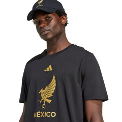 Mexico National Team 2025 Third Jersey DNA Graphic T-Shirt for sale - Black 