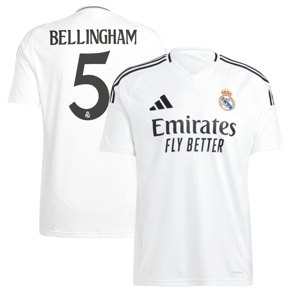 Jude Bellingham Real Madrid 2024/25 Home Replica Player Jersey Discount - White 