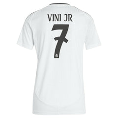 Vini Jr. Real Madrid Women's 2024/25 Home Replica Player Jersey Discount - White 