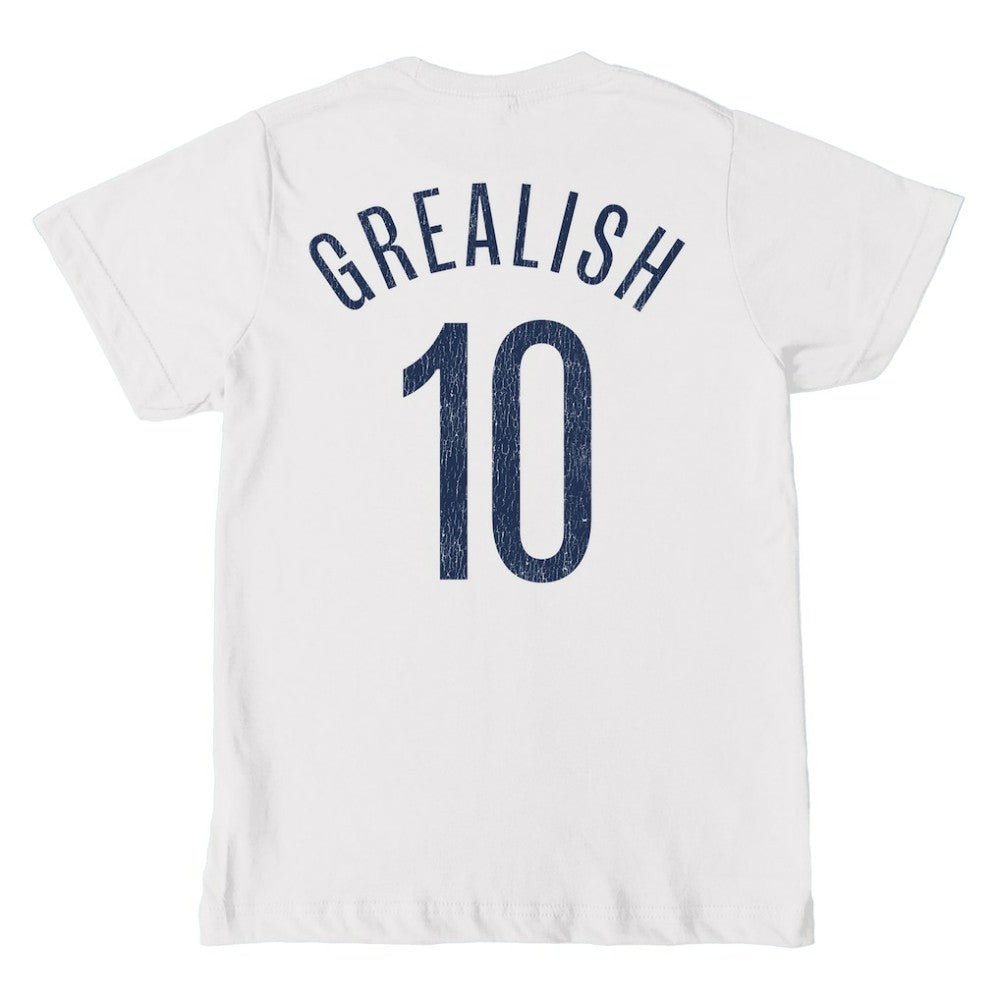 Jack Grealish Manchester City 1863FC Youth Player T-Shirt Discount - White 