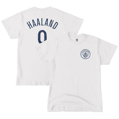 Erling Haaland Manchester City 1863FC Youth Player T-Shirt Discount - White 