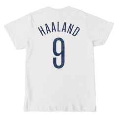 Erling Haaland Manchester City 1863FC Youth Player T-Shirt Discount - White 