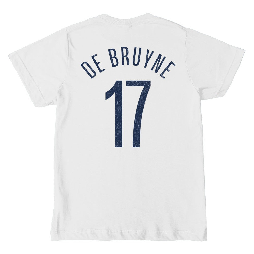 Kevin De Bruyne Manchester City 1863FC Youth Player T-Shirt Discount - White 