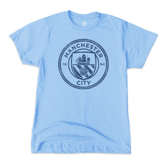 Erling Haaland Manchester City 1863FC Youth Player T-Shirt Discount - Sky Blue 