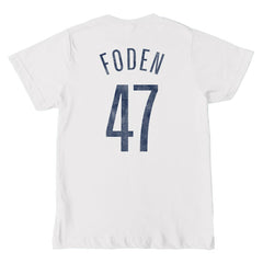 Phil Foden Manchester City 1863FC Youth Player T-Shirt Discount - White 
