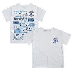 Manchester City Vive La Fete Infant Impressions Artwork T-Shirt Discount - White 