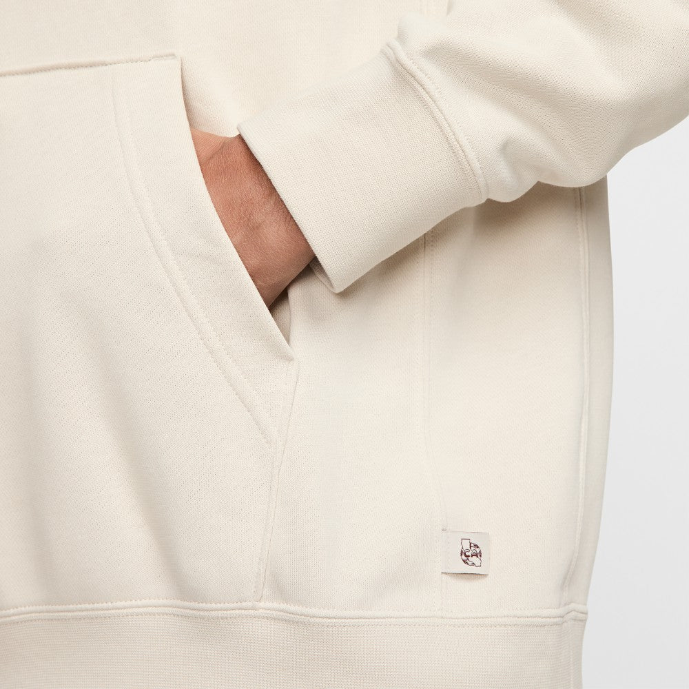 Club America CA x CA Club Fleece Pullover Hoodie Discount - Cream 