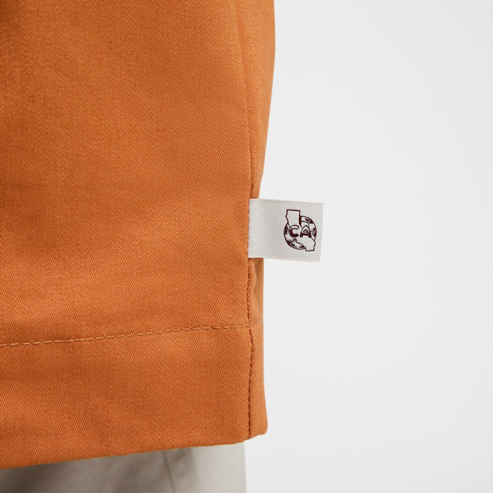 Club America CA x CA Woven Button-Down Shirt Discount - Burnt Orange 