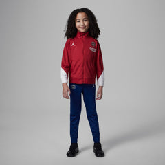 Paris Saint-Germain Jordan Brand Preschool 2024/25 Fourth Strike Full-Zip Track Suit on sale - Red 