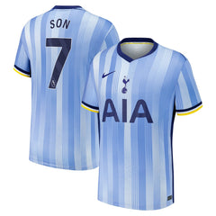 Son Heung-Min Tottenham Hotspur 2024/25 Away Replica Player Jersey Sale - Blue 