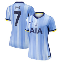 Son Heung-Min Tottenham Hotspur Women's 2024/25 Away Replica Player Jersey Sale - Blue 