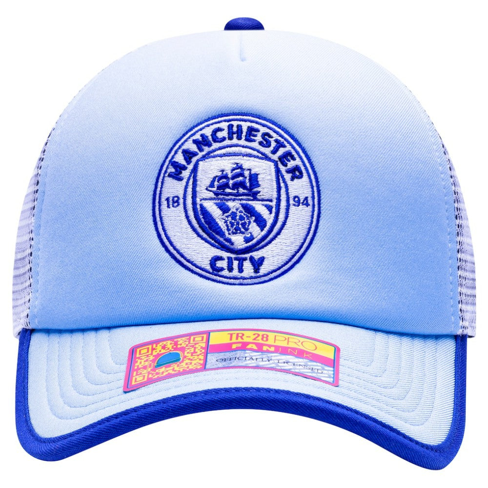 Manchester City    Destiny Trucker Adjustable Hat Discount - Light Blue 