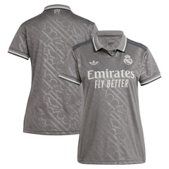 Real Madrid Originals Women's 2024/25 Third Replica Jersey Discount - Charcoal 