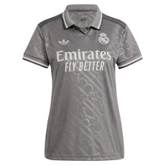 Real Madrid Originals Women's 2024/25 Third Replica Jersey Discount - Charcoal 