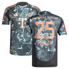Thomas Müller Bayern Munich 2024/25 Away Player Jersey on sale - Black 