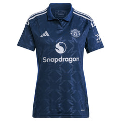 Alejandro Garnacho Manchester United Women's 2024/25 Away Replica Player Jersey Discount - Navy 