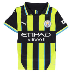 Erling Haaland Manchester City Youth 2024/25 Away Replica Player Jersey Discount - Navy 
