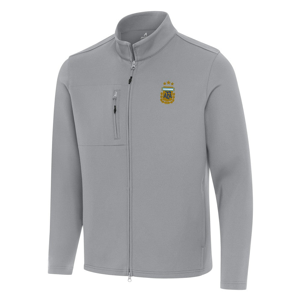 Argentina National Team Antigua Objection Full-Zip Jacket for sale - Gray 