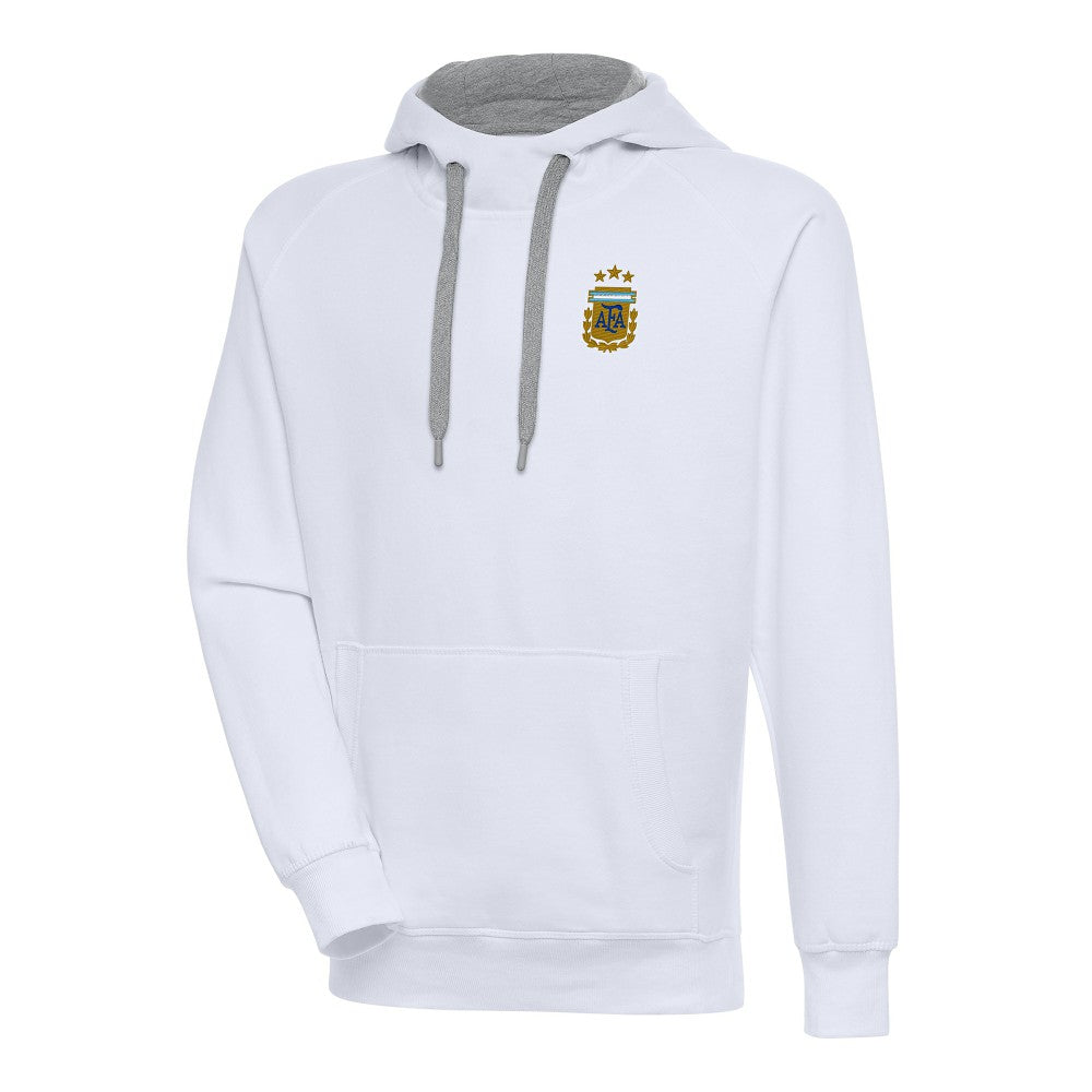 Argentina National Team Antigua Victory Pullover Hoodie for sale - White 