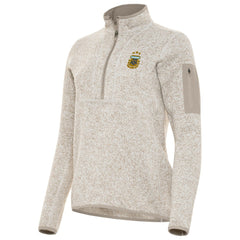 Argentina National Team Antigua Women's Fortune Half-Zip Pullover Jacket for sale - Cream 