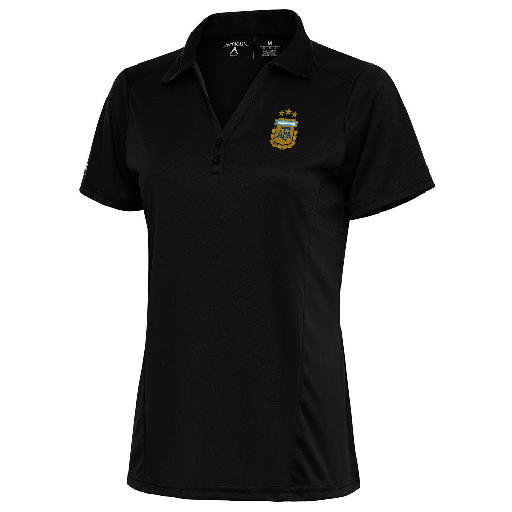 Argentina National Team Antigua Women's Tribute Polo for sale - Black 