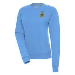 Argentina National Team Antigua Women's Victory Pullover Sweatshirt for sale - Powder Blue 