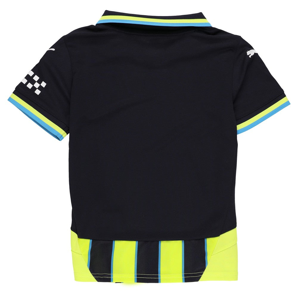 Manchester City Youth 2024/25 Away Replica Jersey Discount - Navy 