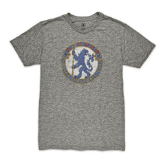 Chelsea 1863FC Retro Badge Vintage Tri-Blend T-Shirt on sale - Heather Gray 