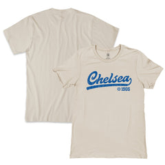 Chelsea 1863FC Script T-Shirt on sale - Tan 