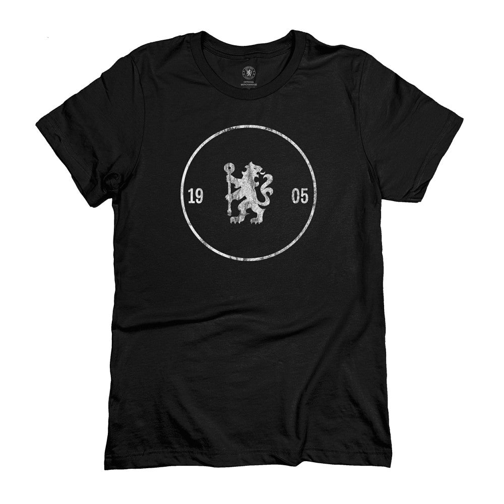 Chelsea 1863FC Heritage Circle T-Shirt on sale - Black 