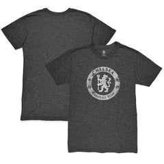 Chelsea 1863FC Mono Badge Vintage Tri-Blend T-Shirt on sale - Heather Black 
