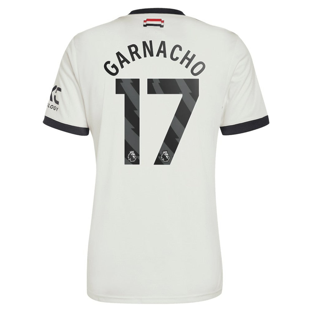 Alejandro Garnacho Manchester United Originals  2024/25 Third Replica Jersey Discount - Cream 