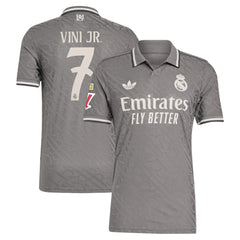 Vini Jr. Real Madrid Originals 2024/25 Third Player Jersey Discount - Charcoal 