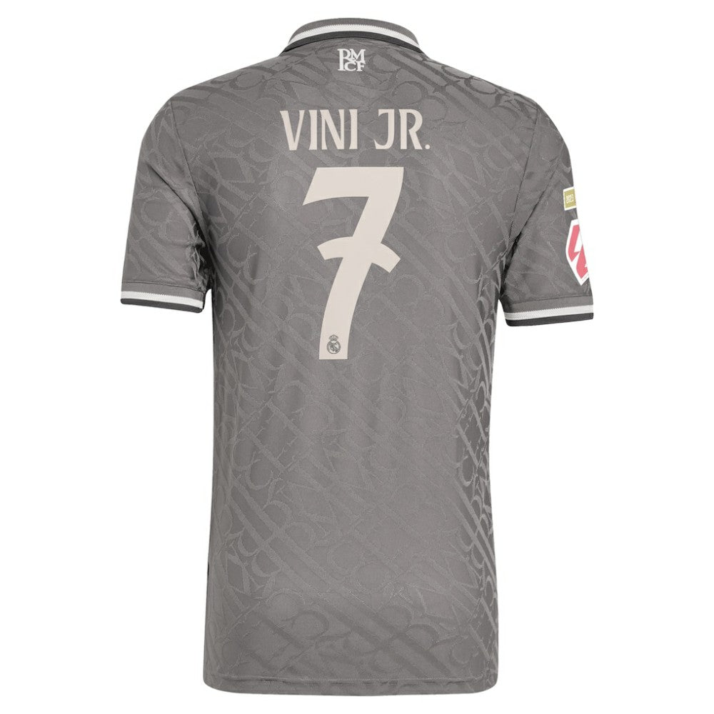 Vini Jr. Real Madrid Originals 2024/25 Third Player Jersey Discount - Charcoal 