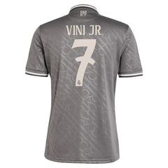 Vini Jr. Real Madrid Originals 2024/25 Third Replica Player Jersey Discount - Charcoal 