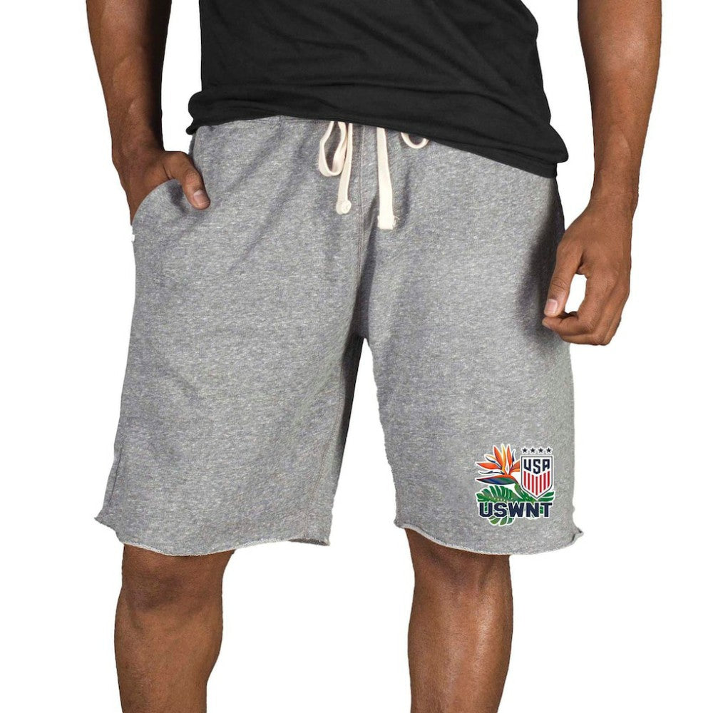 USWNT Concepts Sport Mainstream Tri-Blend Shorts on sale - Gray 