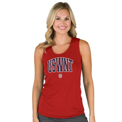 USWNT Concepts Sport Women's Marathon Racerback Scoop Neck Tank Top on sale - Red 