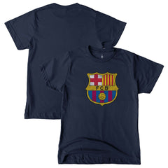 Barcelona 1863FC  Youth Color Badge T-Shirt on sale - Navy 