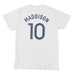 James Maddison Tottenham Hotspur 1863FC  Youth Player T-Shirt Sale - White 