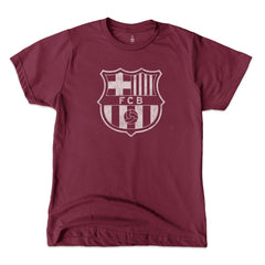 Robert Lewandowski Barcelona 1863FC  Youth Player T-Shirt on sale - Maroon 