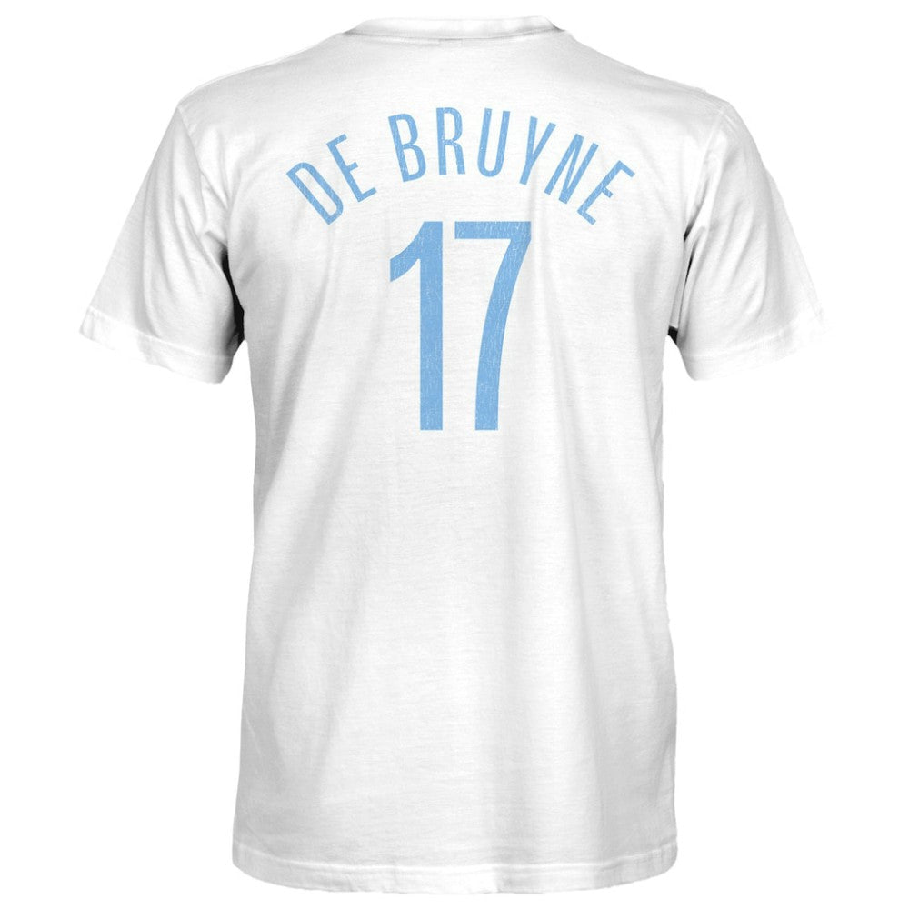 Kevin De Bruyne Manchester City 1863FC Player T-Shirt Discount - White 